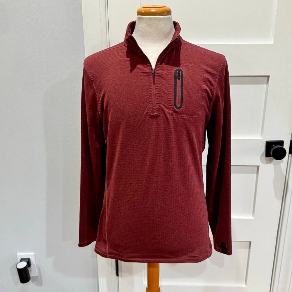 Ten Thousand The Over Zip Gibraltar Polartec Pullover. Large.